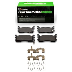 Ford Escort Brake Pads - Rear - R1 Concepts - Performance Sport - `94-`03